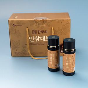 CJ 한뿌리 인삼 대보 100mlx10 병 설선물세트 명절선물세트