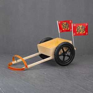 강아지 수레 개가 끄는 끌차 짐수레 대형견 염소 트레일러 짐차