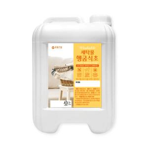 유림 세탁물 헹굼 전용 대용량 식초 12L 1통