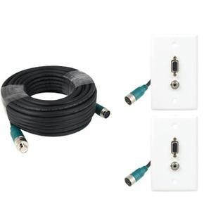 [BZHK3MJJ_51]RGB 스테레오 케이블 월 플레이트 분리 20m