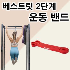 [BZI061K1_51]2단계 턱걸이 라텍스 운동 튜빙 고무