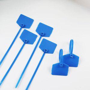 전선정리 쫄대 묶음 메모 마킹 케이블 타이 100P 블루 (WFGIKH8)