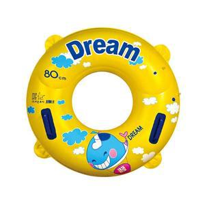 [IXHINFFU_4B]80cm 손잡이 튜브(옐로) 물놀이 원형 튜브