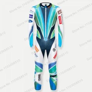 남자 여자 스키복 남성 여성 보드복 세트 GS 남성용 비패딩 스피드 레이스 슈트 스키 겨울 플랜지 점프슈트