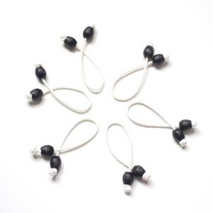 Dyneema 로프 V 모양 스피어 피싱 위시본, 스토퍼 볼 포함, 11 12cm 건 낚시 액세서리