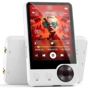 MP3 휴대용 FM 플레이어 탑재된 5 풀 헤드폰 터치스크린 듀얼 HD 3이 녹음 고충실도 업그레이드 블루투스 음악 2 스피커 라디오 무손실 전자책 내장 128GB 포트 4인치