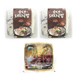 해드림 순대 돼지국밥 1.25kg x 2 + 찰순대 1kg