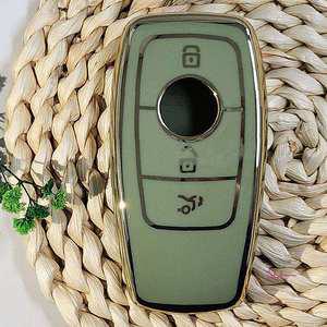 그린 차키케이스 골드테두리 스마트키케이스 a 벤츠nop633