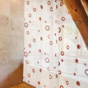 [BZI30J06_51CW]반투명 모던 욕실 방수 욕조 커텐 대형 BR