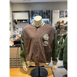 [팀버랜드] 팀버랜드 A43M5 243 백 로고 바시티 자켓 브라운 (P003490749)