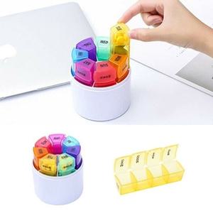 휴대용 요일별 알약케이스 미니약통 약통 약보관함 (W7B2A8D)