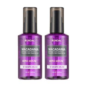쿤달 울트라 세럼 헤어 에센스 화이트머스크향, 100ml, 2개