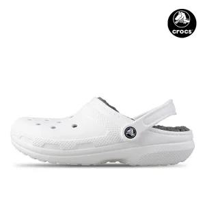 [크록스]크록스 클래식 라인드 클로그 겨울 방한 털슬리퍼 203591-10M