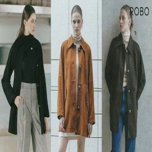 [하프클럽/로보]로보 X 에디티드 이태리 스웨이드 하프 재킷
