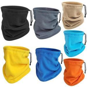 겨울 목 워머 각반 열 반다나 얼굴 커버 하프 플리스 마스크 하이킹 사이클링 러닝 스키 튜브 남녀공용 어