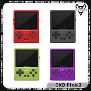 New GKD Pixel2 Handheld Game Console 2.4-Inch Portable Retro Nostalgia Arcade Full Metal Body Cnc Cu