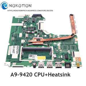 NOKOTION 5B20P19176 DG425 DG525 DG725 NM-B321 레노버 330-14AST 320-14AST 노트북 메인보드 14 인치 A9-