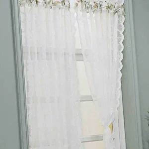[셀러허브 패션][JHQS86TP_4B]레이스커튼 쉬폰커튼 차르르커튼 거실커튼