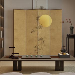 돌잔치 병풍 제사 민화 명절 설날 세배 추석 칸막이 소나무 3개(40x180cm)