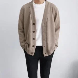 [비템]빅사이즈 오버핏 헤비 니트 가디건 9컬러 7사이즈 봄 가을 겨울 두꺼운 카디건