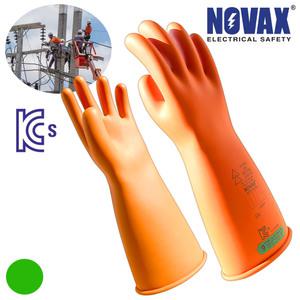 KCs인증 NOVAX 절연장갑 26500V (class3) 전기작업 산업용 안전장갑