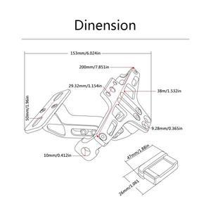 야마하 MT01 2005 바이크 오토바이 번호판 거치대 프레임 LED 조명 브래킷 방향 지시등