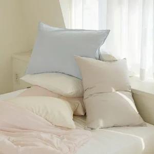 [보리보리/아망떼]무소음 무자극 렌징모달100% 베개커버 50x70 5color