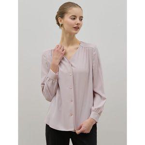 [쉬즈미스]여리여리 로지 브이넥 블라우스  택가격  138000원 _P388719263