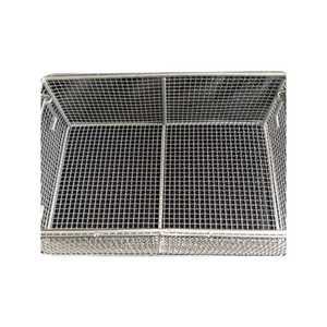 초음파세척 바구니 바스켓 스틸 그물 스테인레스 사각형 소독트레이 메쉬 멸균 기구
