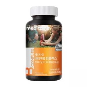 메디타민 고함량 비타민B 컴플렉스, 120캡슐, 1개