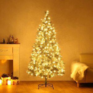 180cm 뉴리얼 솔잎 트리 + LED전구 세트 300구 웜색_20503970