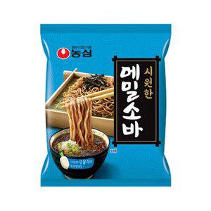 농심 메밀소바 127g 20개 봉지라면 멀티팩