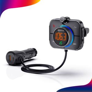 넥스트유 NEXT-6422BTC 올인원 차량용 블루투스 무선카팩 노이즈 캔슬링기능 180도 회전형 마이크 지원