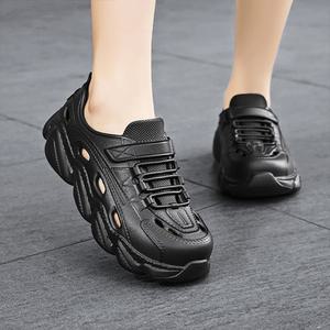 남여공용 EVA 아쿠아 샌들 운동화 베이직 배색 스니커즈 플랫폼 운동화