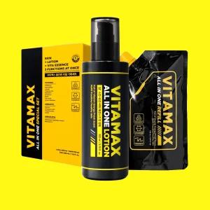 미프 비타맥스 남자 올인원 로션 스킨 남성 옴므 화장품 본품 200ml+리필 150ml