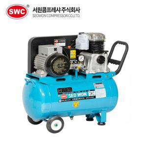 서원콤프레샤 SF69 6.5마력 25L 철탱크 저소음 저진동 이동편리