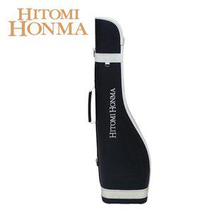 [기타][히토미혼마] 배색 심플 파크골프 스탠드 하프백(블랙)