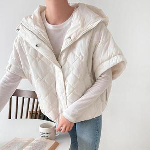 여자 반팔패딩점퍼 퀼팅 빅사이즈패딩 조끼_3