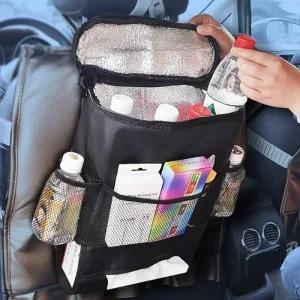 POIPOI핫쿨가방 차량용 보냉보온 멀티 쿨러백 시트백 가방 헤드레스트 보냉멀티포켓