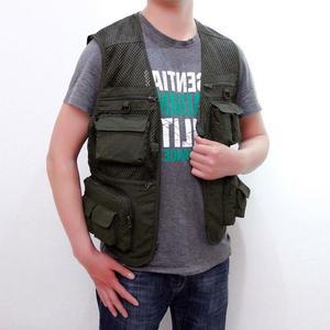 [MENOCGC3_53DF]레저 조끼 등산 작업용 남자 여름조끼 L