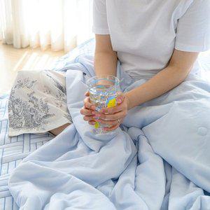 [조은슬립]엔비쿨쿨 쿨링 여름 냉감 누이불패드세트 Q