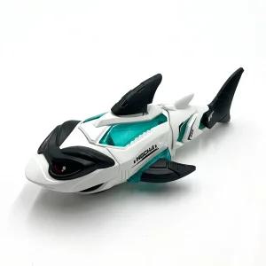 LED 신나는 멜로디 전동 움직이는 아기상어 로봇 장난감