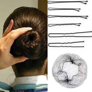 올림 머리망 헤어망 승무원 간호사머리망 유핀 실핀