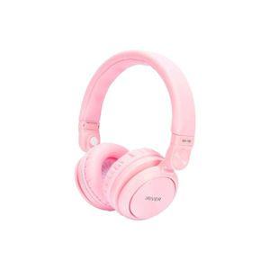 블랭크 스테레오 헤드셋 핑크 PC 모바일 모두 호환/블루투스/헤드폰/컴퓨터/어린이/게임/키즈/유무선/유아