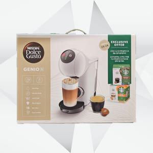 돌체구스토 지니오S 베이직 스타벅스팩 캡슐커피 커피메이커 세트