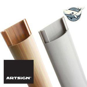 고품질 전선 정리몰딩 대형 반달형 48mm 벽면 스틸 (WFHKOLY)