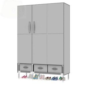 옷장DIY 조립식옷걸이 드레스룸 고정식 옷걸이 대형행거 조립식옷장 프레임 옷방 DIY