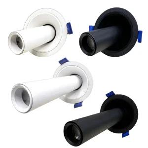 LED COB 3인치 10W 슬림 실린더 매입등 플리커프리 룩스램