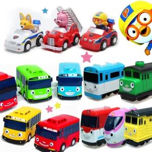뽀로로 미니카 타요 자동차 띠띠뽀 기차친구들 작동 장난감 완구