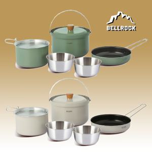 벨락 컬러9 코펠 세트 통3중 스텐레스 304 캠핑코펠 커플 식기 냄비